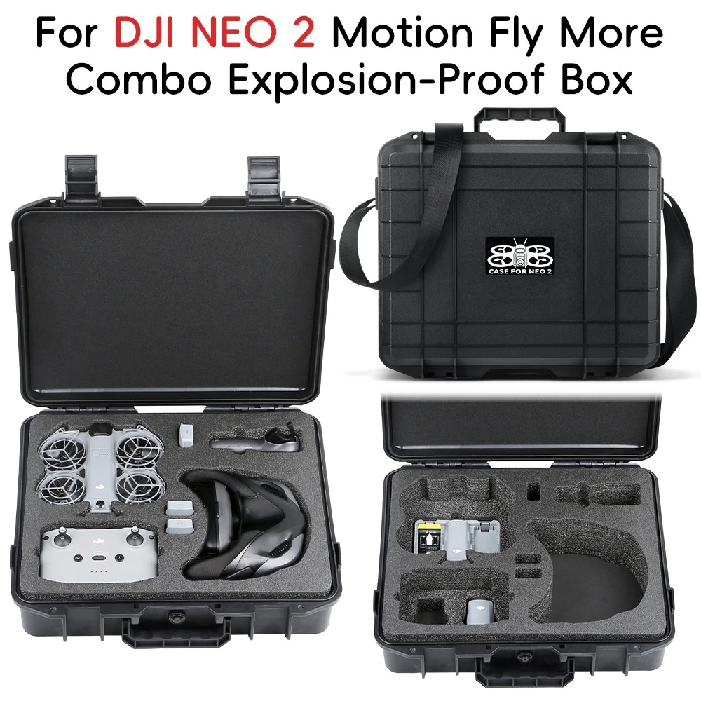 Koper Tahan Ledakan untuk DJI  - Drone Hard Shell Case ulasan dan harga