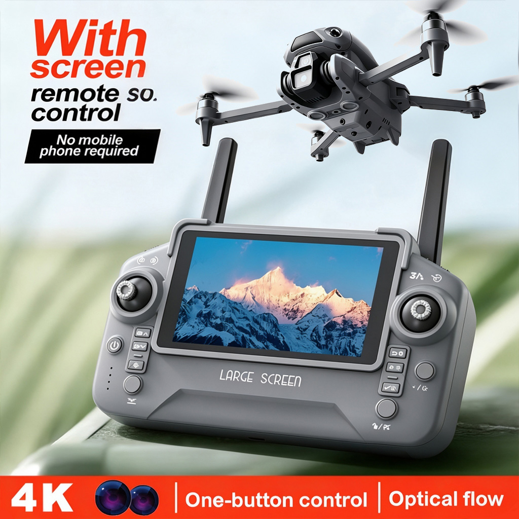 Drone GPS LF682 MAX Terbaru, K - Drone Controller Screen ulasan dan harga
