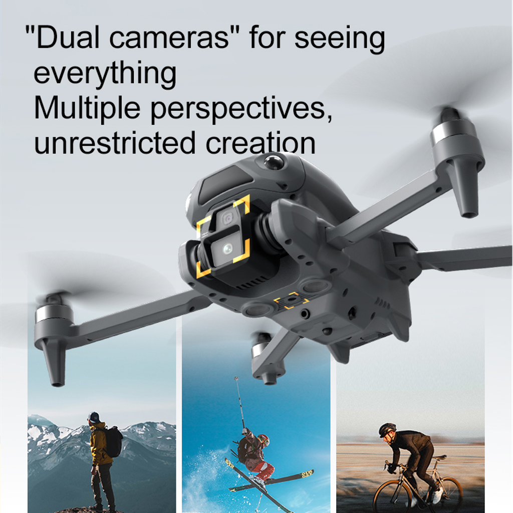 Drone GPS LF682 MAX Terbaru, K - Drone Controller Screen ulasan dan harga